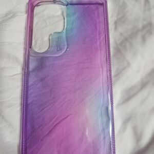 Purple and Blue Gradient Phone Case with Glossy Finish For Samsung S23 Ultra